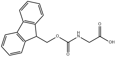 Fmoc-甘氨酸, 29022-11-5, 结构式