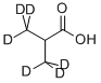 异丁酸-D6氘代, 29054-08-8, 结构式