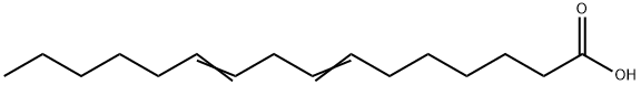 hexadeca-7,10-dienoic acid Structure