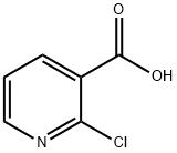 2-クロロニコチン酸 化学構造式