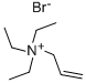 アリルトリエチルアミニウム·ブロミド 化学構造式