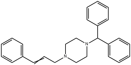 桂利嗪, 298-57-7, 结构式