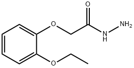 Acetic acid, (2-ethoxyphenoxy)-, hydrazide (9CI) Structure