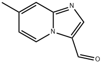 7-METHYLIMIDAZO[1,2-A]PYRIDINE-3-CARBALDEHYDE Struktur