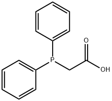 Carboxymethyldiphenylphosphine Struktur