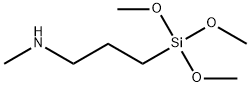 N-Methylaminopropyltrimethoxysilane Structure