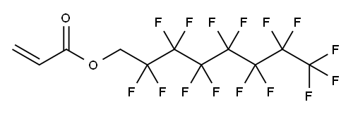 1H,1H-全氟辛基丙烯酸酯 结构式