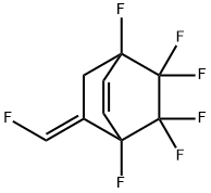 1,4,5,5,6,6-Hexafluoro-7-[(E)-fluoromethylene]bicyclo[2.2.2]oct-2-ene Structure