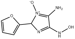 4H-Imidazol-4-one,5-amino-2-(2-furanyl)-2,3-dihydro-,oxime,1-oxide(9CI)|