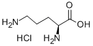 L-鸟氨酸盐酸盐, 3184-13-2, 结构式