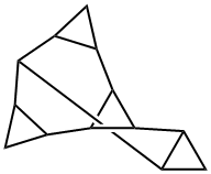 Hexacyclo[4.4.3.02,4.05,7.08,10.011,13]tridecane Structure