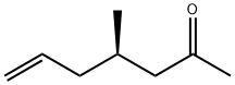 6-Hepten-2-one, 4-methyl-, (4R)- (9CI) Structure