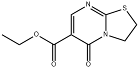 5-氧代-2,3-二氢-5H-[1,3]噻唑并-[3,2-A]嘧啶-6-羧酸乙酯, 32084-53-0, 结构式