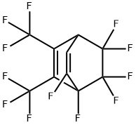 1,6,7,7,8,8-Hexafluoro-2,3-bis(trifluoromethyl)bicyclo[2.2.2]octa-2,5-diene 结构式