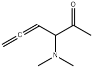 4,5-Hexadien-2-one, 3-(dimethylamino)- (9CI) 结构式