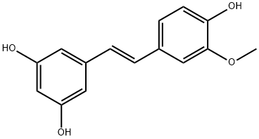 (E)-3,4',5-トリヒドロキシ-3'-メトキシスチルベン