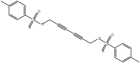 hexa-2,4-diyne-1,6-diyl bis(4-methylbenzenesulphonate) Structure