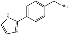 4-(1H-IMIDAZOL-2-YL)-BENZYLAMINE Structure