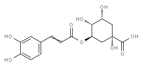 绿原酸, 327-97-9, 结构式