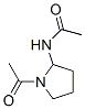 Acetamide, N-(1-acetyl-2-pyrrolidinyl)- (9CI) Structure