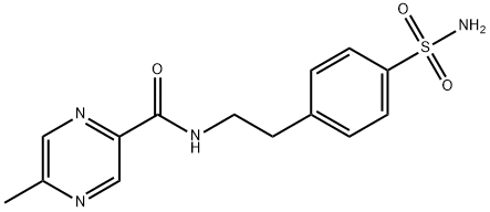 Glipizide Related Compound A (N-{2-[(4-aminosulfonyl)phenyl]ethyl}-5-methyl-pyrazinecarboxamide)