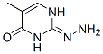 2,4(1H,3H)-Pyrimidinedione, 5-methyl-, 2-hydrazone (9CI)|
