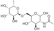 2-ACETAMIDO-2-DEOXY-6-O-(ALPHA-L-FUCOPYRANOSYL)-D-GLUCOPYRANOSE|2-ACETAMIDO-2-DEOXY-6-O-(A-L-FUCOPYRANOSYL)-D-GLUCOPYRANOSE 2-乙酰氨基-2-脱氧-6-O-(AL-吡喃岩藻糖基)-D-吡喃葡萄糖