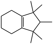 2,3,4,5,6,7-hexahydro-1,1,2,3,3-pentamethyl-1H-indene Structure