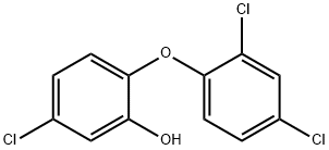 三氯生, 3380-34-5, 结构式