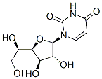 2,4(1H,3H)-Pyrimidinedione, 1-.beta.-D-glucofuranosyl- Structure