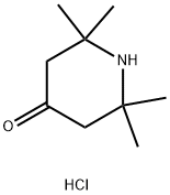2,2,6,6-Tetramethyl-4-piperidone hydrochloride Struktur