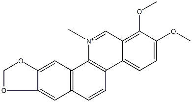 1,2-ジメトキシ-12-メチル[1,3]ベンゾジオキソロ[5,6-c]フェナントリジン-12-イウム