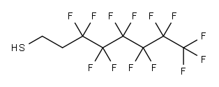 1H,1H,2H,2H-PERFLUOROOCTANETHIOL Structure