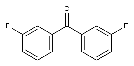 3,3'-Difluorobenzophenone Structure