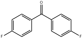 4,4'-ジフルオロベンゾフェノン 化学構造式