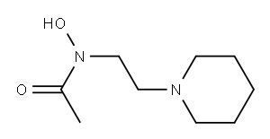 Acetamide,  N-hydroxy-N-[2-(1-piperidinyl)ethyl]-|
