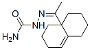 [1-(3,4,5,6,7,8-hexahydro-2H-naphthalen-4a-yl)ethylideneamino]urea|