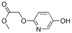 Acetic acid, [(5-hydroxy-2-pyridinyl)oxy]-, methyl ester (9CI) Structure