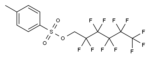 1H,1H-PERFLUOROHEXYL P-TOLUENESULFONATE|2,2,3,3,4,4,5,5,6,6,6-十一氟己基4-甲基苯磺酸盐