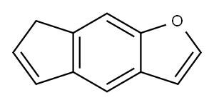 7H-Indeno[5,6-b]furan  (8CI) Structure