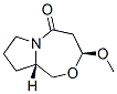 1H,5H-Pyrrolo[2,1-c][1,4]oxazepin-5-one,hexahydro-3-methoxy-,(3S,9aS)-(9CI) Structure
