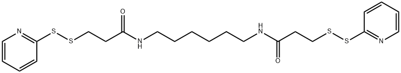 1,6-Hexane-bis-[3-(2-pyridyldithio)propionamide] Structure