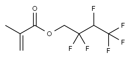 2,2,3,4,4,4-Hexafluorobutyl methacrylate Structure