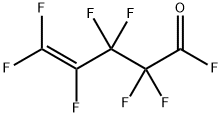 Heptafluoro-4-pentenoyl fluoride Structure