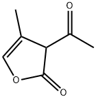 2(3H)-Furanone,3-acetyl-4-methyl- Structure