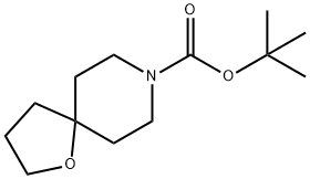 1,1-Dimethylethyl 1-oxa-8-azaspiro[4.5]decane-8-carboxylate Structure