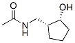 Acetamide, N-[[(1R,2R)-2-hydroxycyclopentyl]methyl]- (9CI) Structure