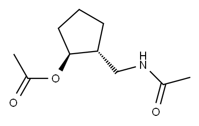 Acetamide, N-[[(1R,2S)-2-(acetyloxy)cyclopentyl]methyl]- (9CI)|