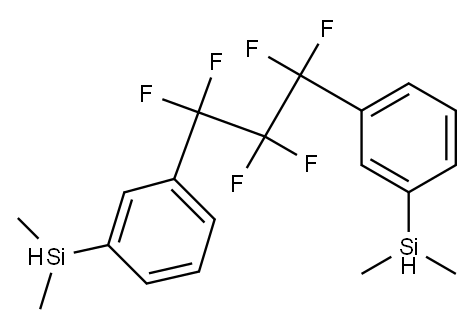 [(1,1,2,2,3,3-Hexafluoro-1,3-propanediyl)bis(3,1-phenylene)]bis(dimethylsilane)|