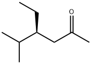 2-Hexanone, 4-ethyl-5-methyl-, (4S)- (9CI) Structure